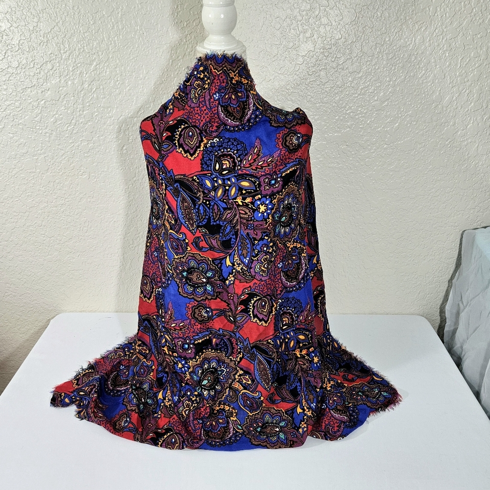 - Jonathan Logan Vintage Cotton Scarf/Wrap